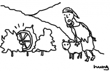 Dimitris Finds a Wheel