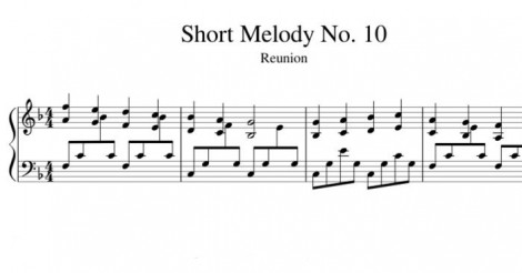 Short Melody No. 10 Reunion