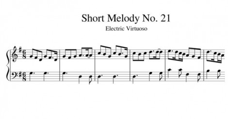 Short Melody No. 21 Electric Virtuoso